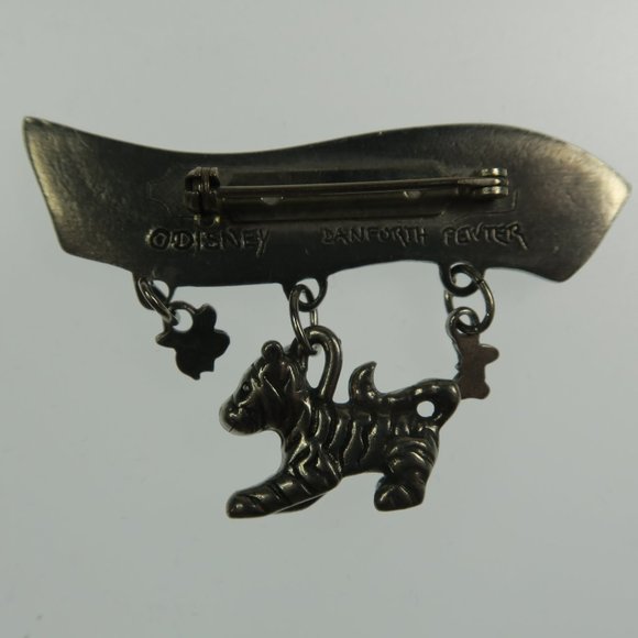 Silver tone Bouncing "Tigger" Pewter Brooch / Pin - Disney - Picture 3 of 4